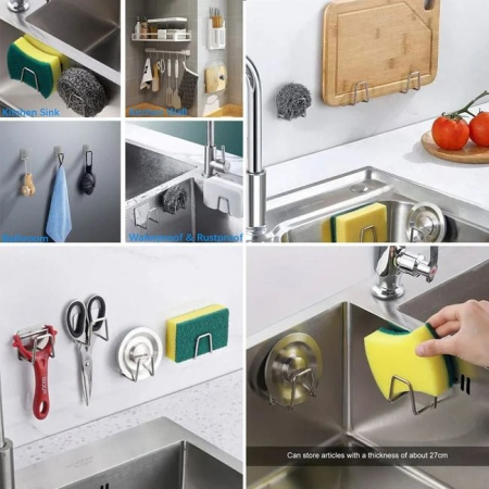 Suport Autocolant Otel Inoxidabil 5 cm [3]