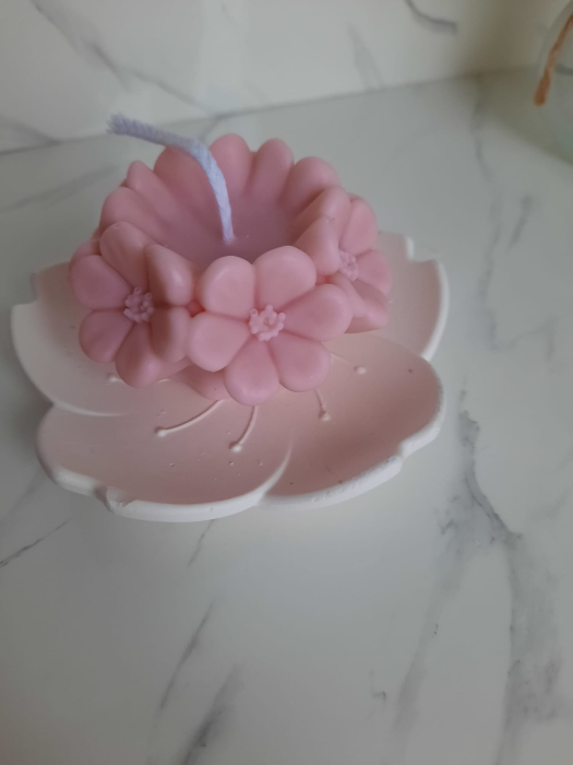 Lumanare cu flori [2]