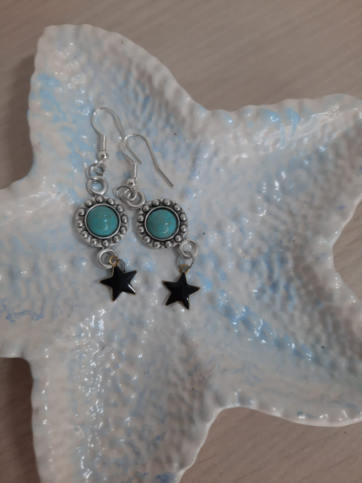 Cercei cu stelute negre [2]