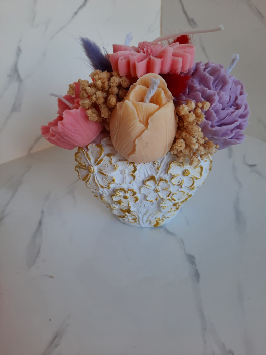 Minivaza cu floricele aurii [3]