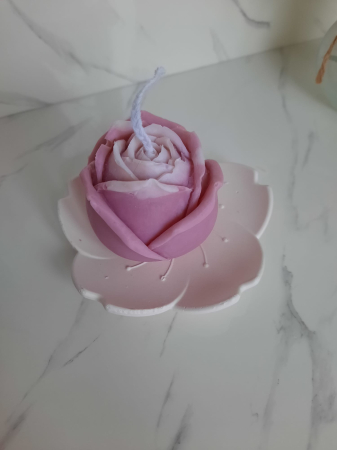 Lumanari - Lumanare trandafir