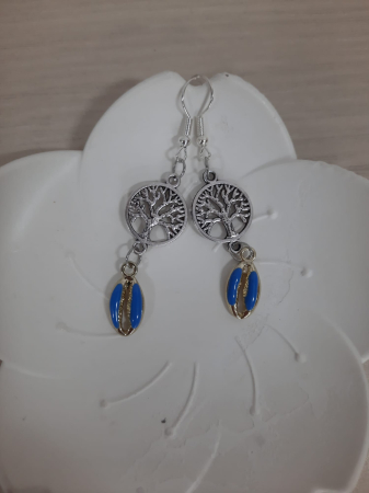 Bijuterii - Cercei cu boabe de cafea