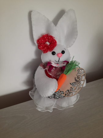 Iepuras cu floare decoratiune [1]