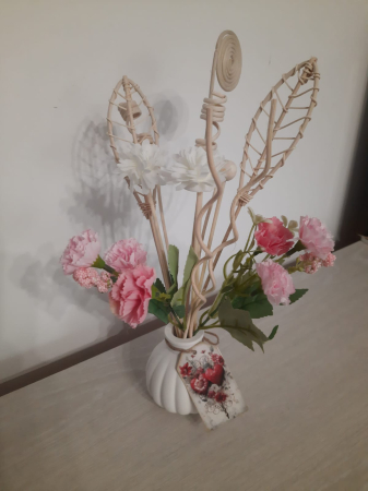 Produse - Vaza ceramica cu flori