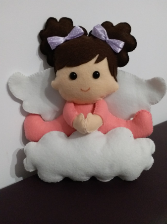 Decoratiuni pentru copii - Fetita ingeras decoratiune