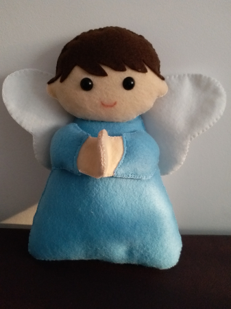 Decoratiuni pentru copii - Baietel ingeras decoratiune