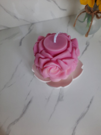 Lumanare cu trandafiri [1]