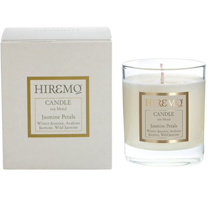 Lumanare din Ceara de Soia cu Petale de Iasomie 250ml Hiremo [1]
