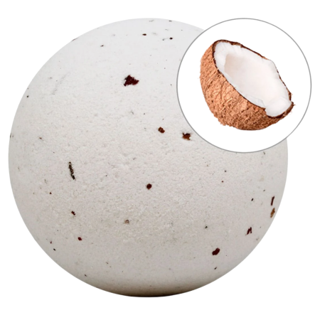 Aromaterapie - Bomba Baie Efervescenta Cocos 140gr LabNatur