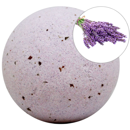 Aromaterapie - Bomba Baie Efervescentă Lavanda 140gr LabNatur