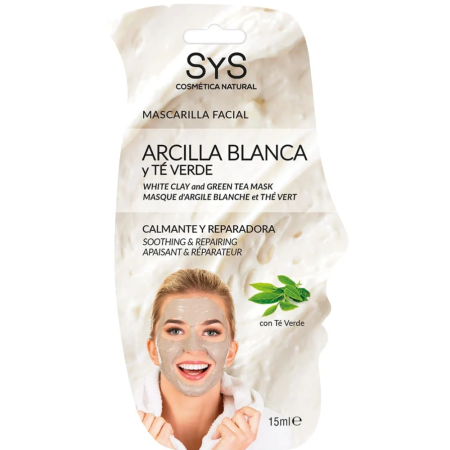 Măști & Exfoliante - Masca de Fata cu Ceai Verde si Argila Alba 15ml LabNatur