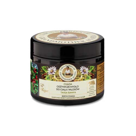 Săpunuri - Sapun revigorant natural cu Mesteacan 300ml Bunica Agafia