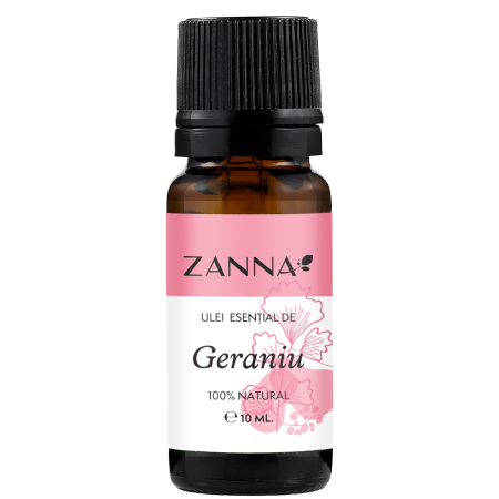 Aromaterapie - Ulei esential de Geraniu 10ml, Zanna