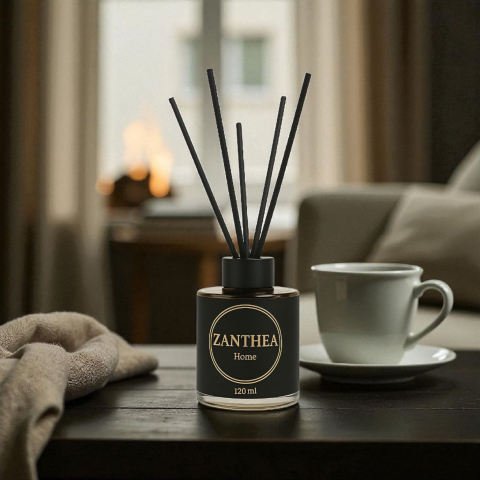 Odorizant camera cu bețișoare - Zanthea Home Dark Bloom