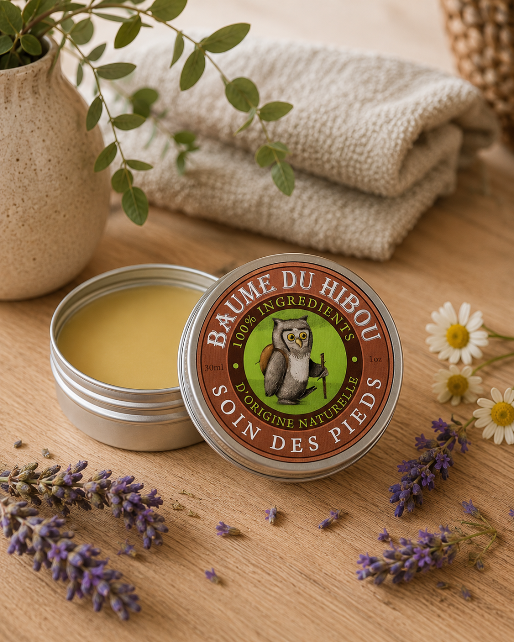 Balsam bio pentru ingrijirea picioarelor Owl Balm 30 ml [3]