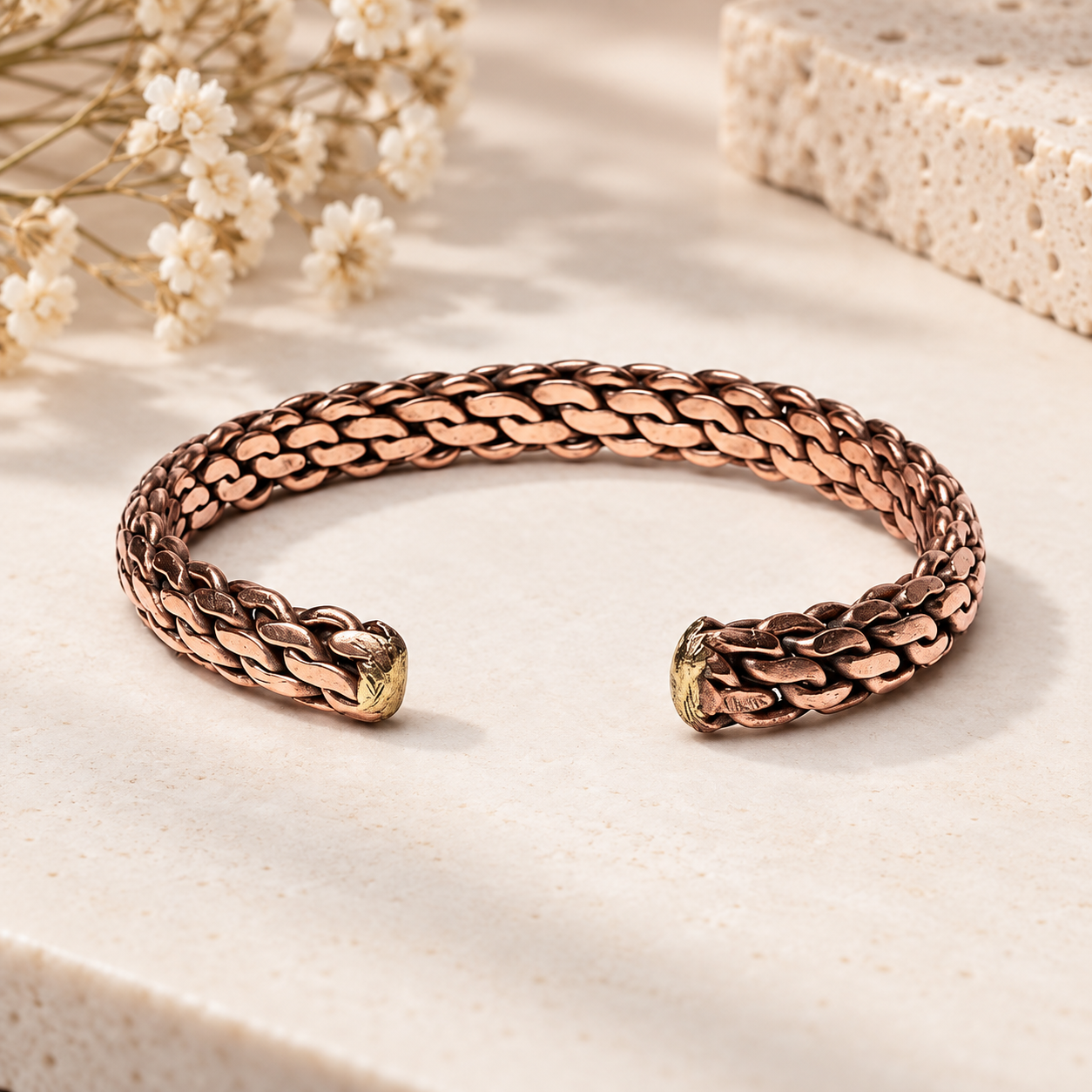 Brǎțarǎ din cupru Chain [2]
