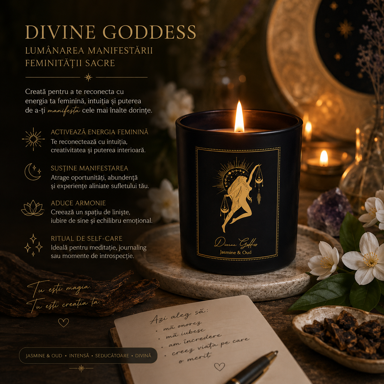 Lumânare de Manifestare „Divine Goddess” [3]