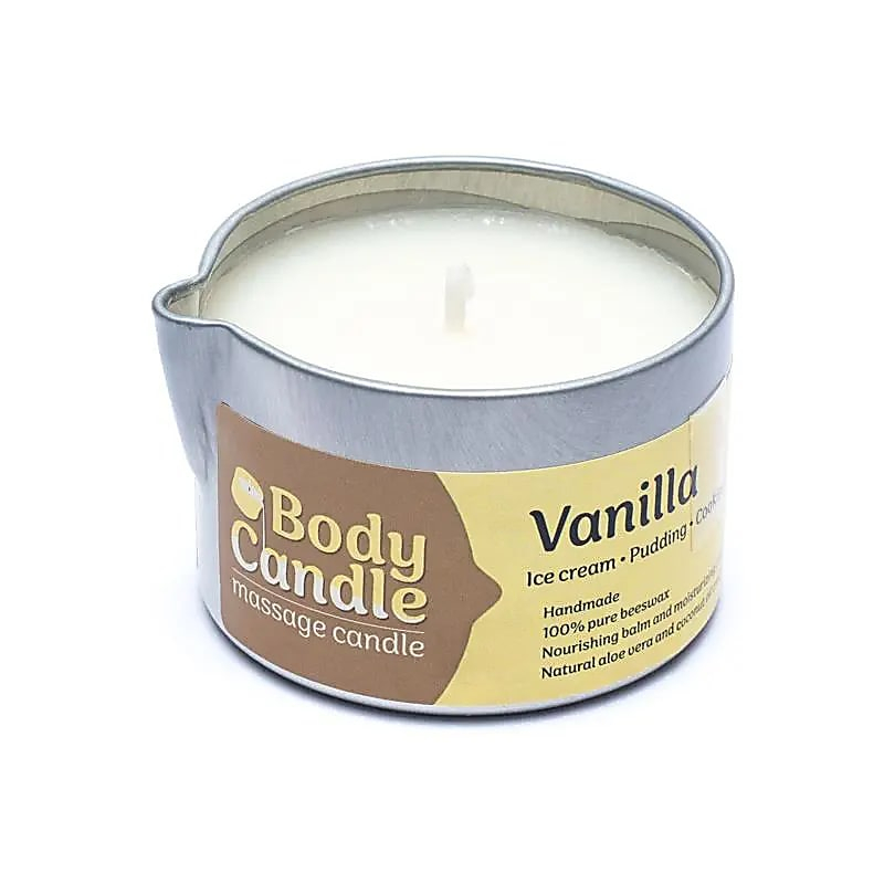 Lumânare de masaj bio cu vanilie [2]
