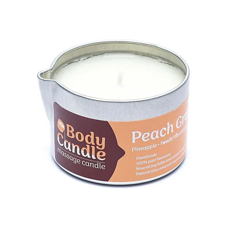 Lumânare de masaj bio peach [2]