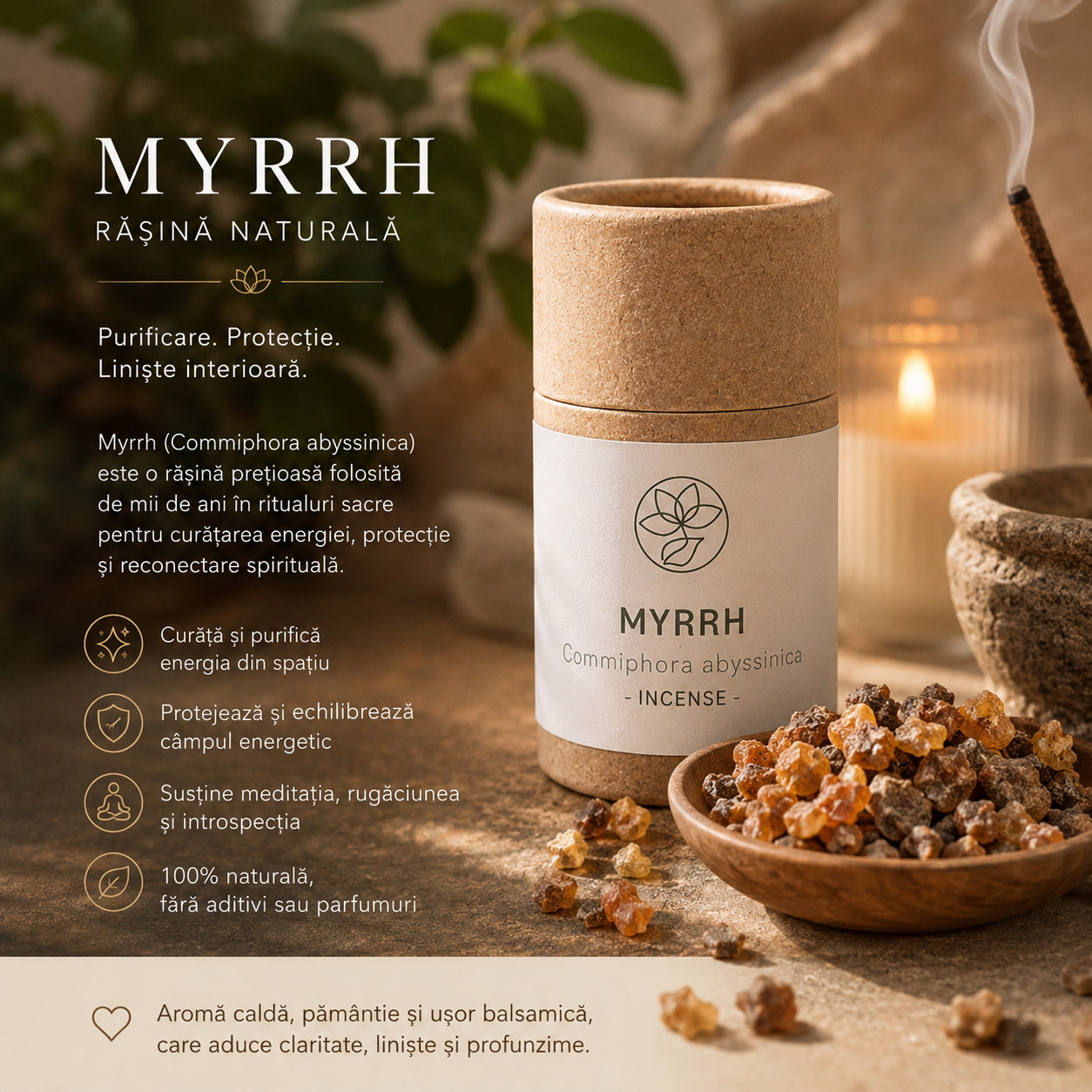 Rășină de tămâie Myrrh Kenya [3]