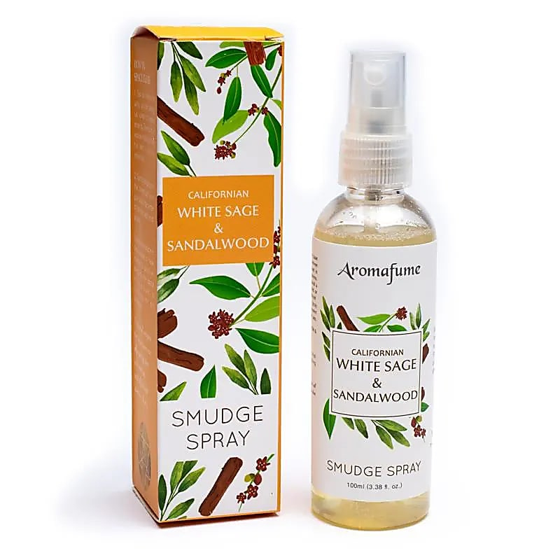 Spray cameră & textile salvie albă si lemn de santal Aromafume [3]