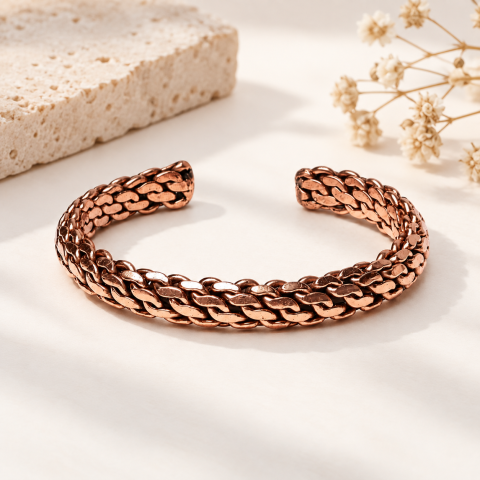 Bijuterii - Brǎțarǎ din cupru Chain