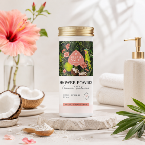 Par & corp - Gel de duș pudră Cocos & Hibiscus