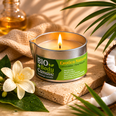 Lumânări pentru masaj - Lumânare de Masaj Bio „Exotica”
