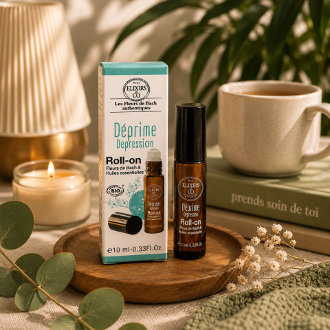 Uleiuri esențiale - Roll-on organic pentru echilibru emoțional
