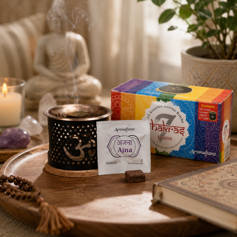 Tablete tămâie - Set tablete parfumate si difuzor