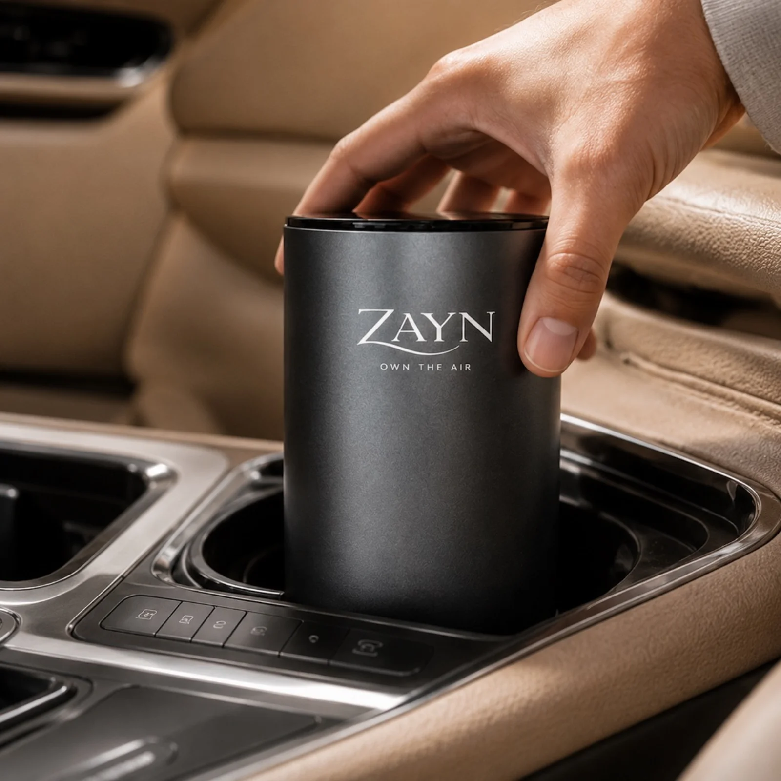 Pachet ZAYN AUTO ELITE TITAN aparat parfumare auto cu rezerva Bakarat [4]