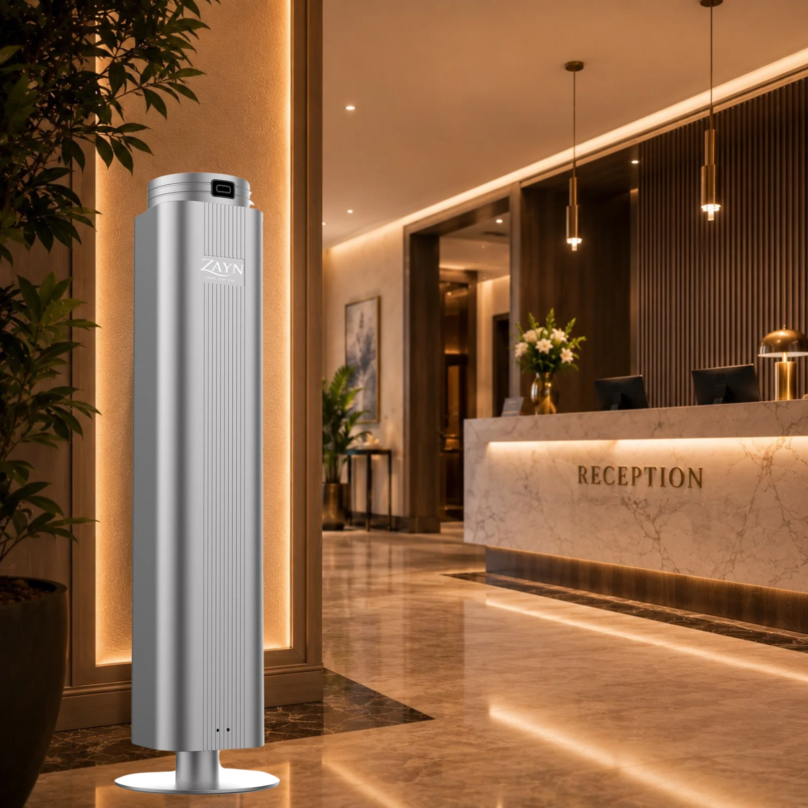 Zayn Tower Pro – Aparat Profesional de Parfumare Ambientala pentru Spatii Comerciale [4]