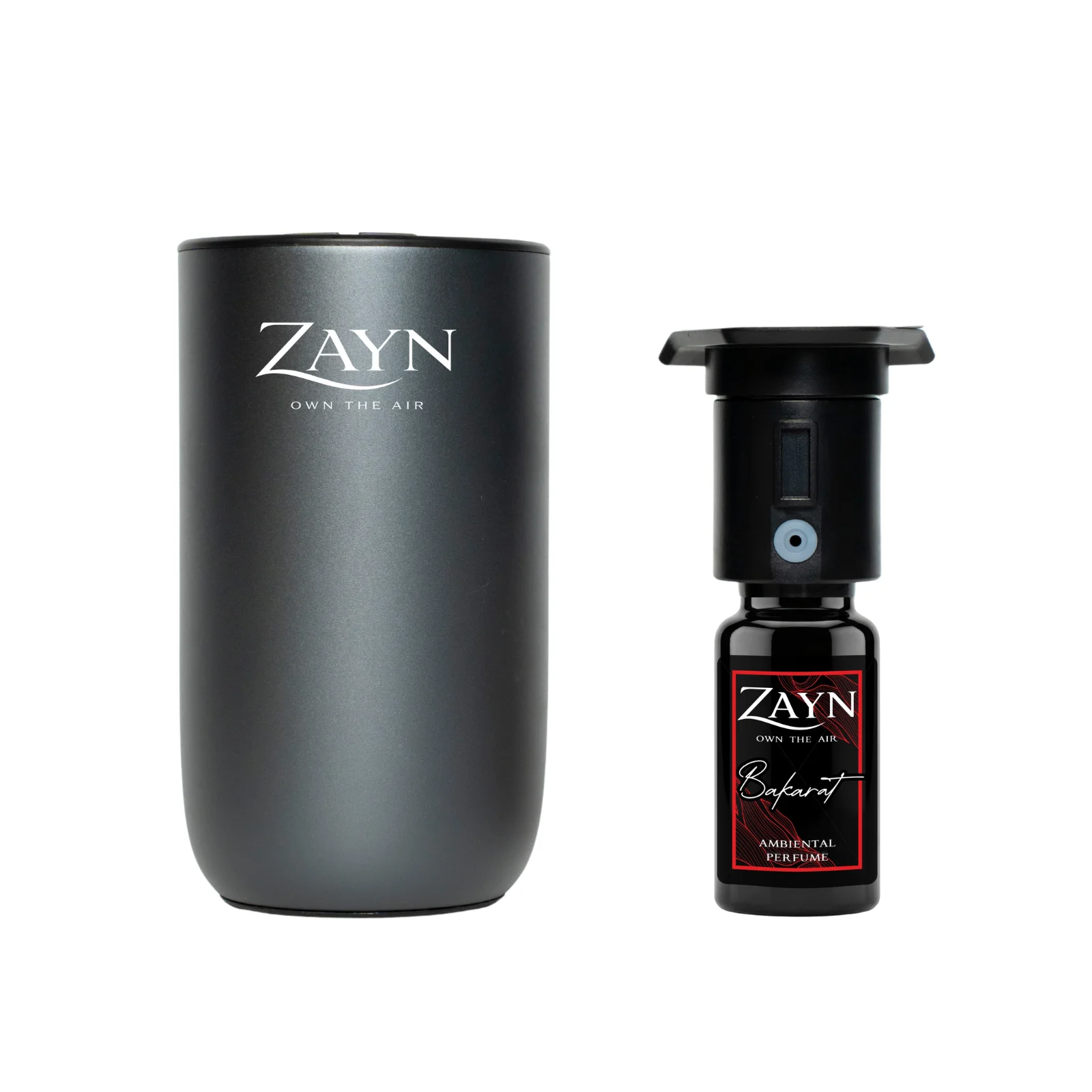 Pachet ZAYN AUTO ELITE TITAN aparat parfumare auto cu rezerva Bakarat