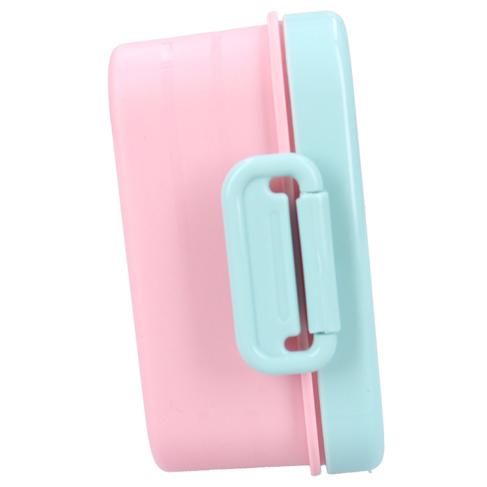 Cutie sandwich multicolor, fara BPA, cu garnitura si inchidere ermetica, 16x13x5 cm, Stitch, Disney [3]