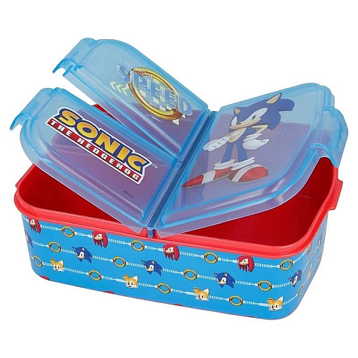 Cutie sandwich multicompartimente Sonic Albastru [2]