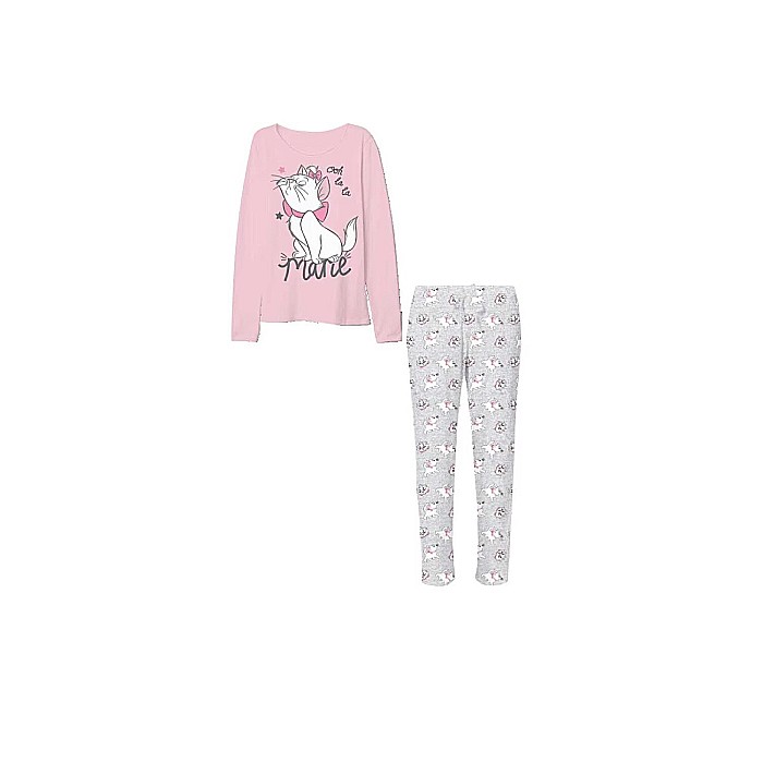 Pijama copii, cu mânecă lungă, multicolor, Disney, The Aristocats, mre02 [1]