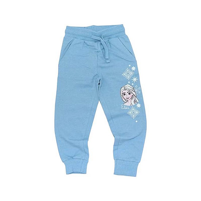 Pantaloni trening fete, albastru, buzunare laterale, Frozen [1]