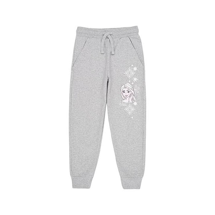 Pantaloni trening fete, gri, buzunare laterale, Frozen [1]