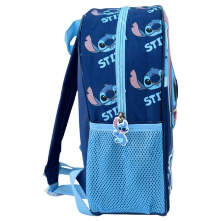 Ghiozdan grădiniță, 3D, 30x24x10 cm, bretele ajustabile și întărite, albastru, Happy, Stitch, Disney [2]