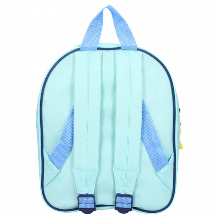 Ghiozdan gradinita, cu un compartiment, 29x22x9 cm, bretele intarite si ajustabile, Albastru, Bluey Best Friends Fun [4]