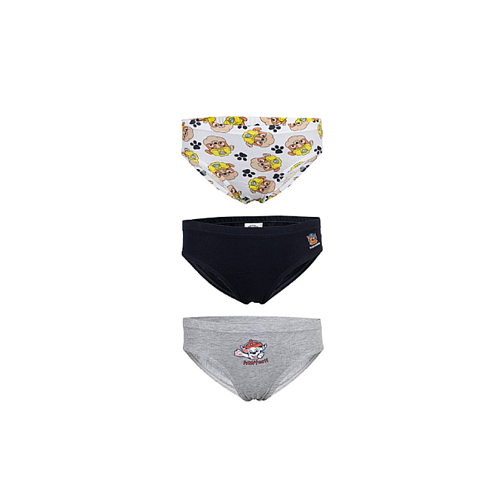 Set 3 chiloți pentru băieți, 100% bumbac, multicolor, Paw Patrol [1]