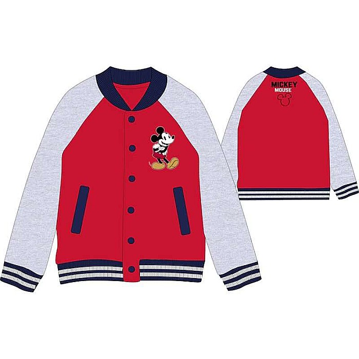 Jachetă tip colegiu pentru fete, roșu, Minnie Mouse, Disney [3]