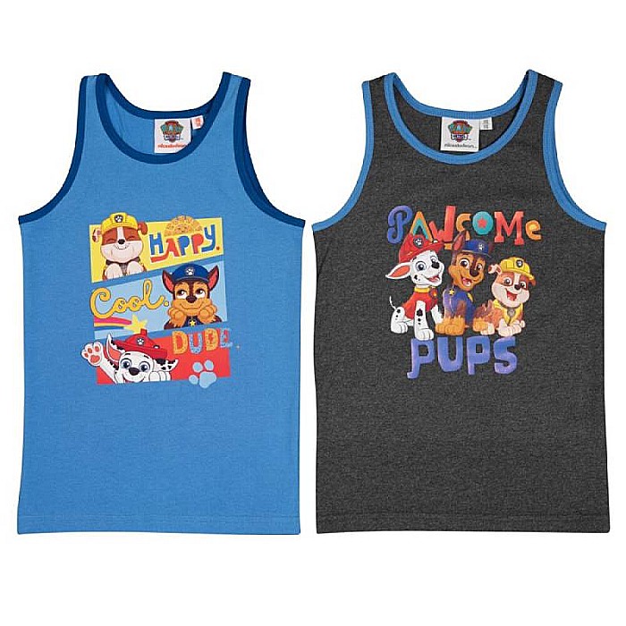 Set 2 maiouri băieți, albastru/gri, Cool Happy, Paw Patrol [1]