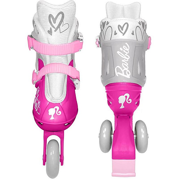 Role reglabile 2 în 1 pentru copii, multicolor, mărimea 27-30, Barbie [3]