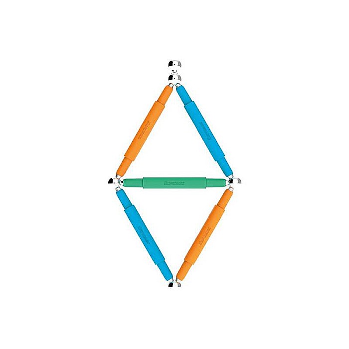 Set Jucării Magnetice pentru construcții, Interactiv, Educațional și Creativ, Dezvoltă Concentrarea și Răbdarea pentru Adulți și Copii 3+ ani, 10 piese, Supermag [3]