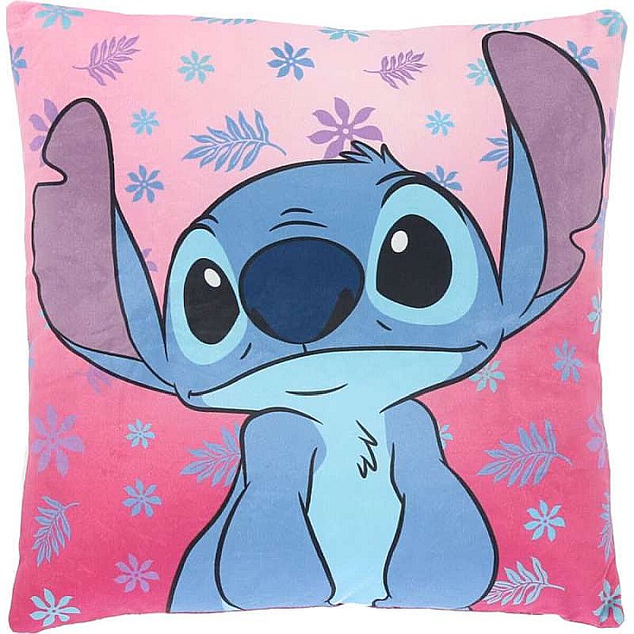 Pernă multicolor cu două fețe, 40x40 cm, Stitch, Disney [1]