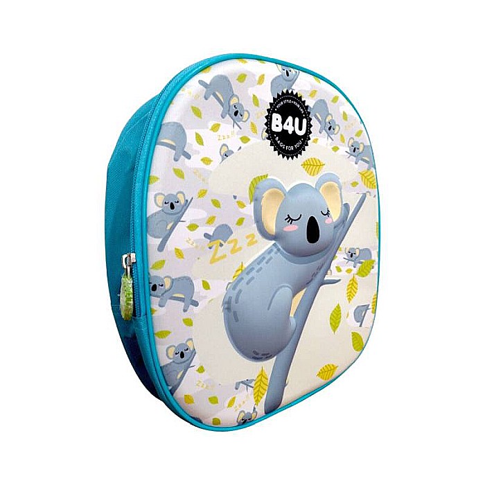 Ghiozdan grădiniță 3D, 30x10x25 cm, bretele ajustabile și întărite, multicolor Koala [1]