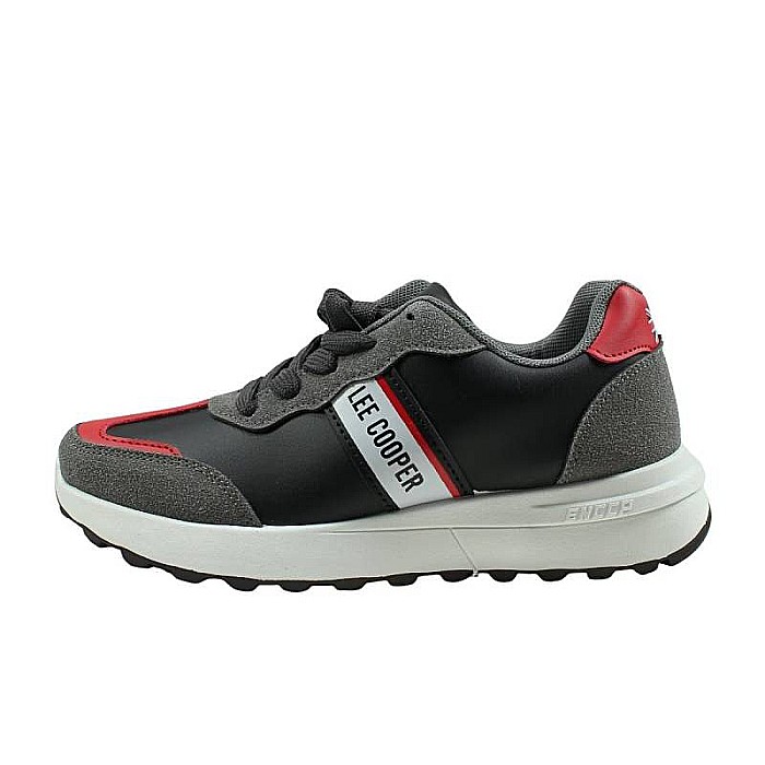 Pantofi sport din piele ecologică cu detalii holografice, multicolor, BL, Lee Cooper [1]
