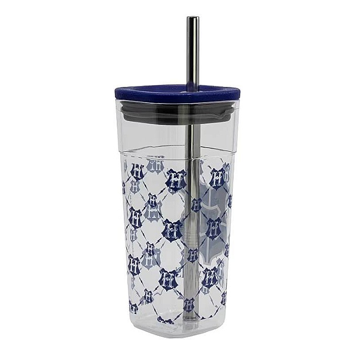 Pahar plastic tip Tumnler, cu pai inox și capac, 540 ml, Harry Potter [3]