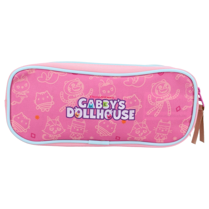 Penar cu două compartimente 22x9x9 cm, multicolor, Happy, Gabby's Dollhouse [3]